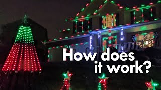 How does a holiday light show work [upl. by Etnovaj]