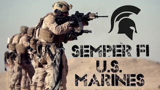 United States Marine Corps USMC  quotSemper Fidelisquot  Tribute 2016 [upl. by Buderus929]