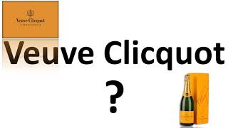 How to say Veuve Clicquot CORRECTLY French Champagne Pronunciation [upl. by Rehpotsyrk322]