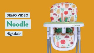 Cosatto Noodle Highchair [upl. by Piks]