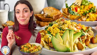 EASY Tofu Scramble Recipe [upl. by Tito]