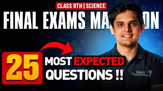 Science Class 9th  25 Most Expected Questions 🔥  Next Toppers [upl. by Llemij]