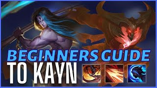 Beginners Guide to Playing Kayn  League of Legends [upl. by Kolosick]