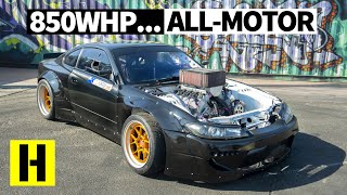 Most Savage NA V8 Drift Build Carl Thompsons 850hp Nissan S15 [upl. by Chouest422]