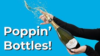 How to Open a Champagne Bottle  Bartending 101 [upl. by Robina]