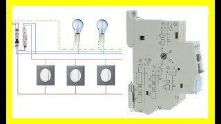 Schéma électrique de la minuterie 4 fils [upl. by Sandell]