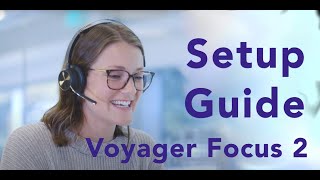 Poly Voyager Focus 2 UC  How to setup configure the headset Buttons LED Colors Explained [upl. by Nylaj]