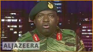 Zimbabwe tensions Military seizes power denies coup [upl. by Atilek]