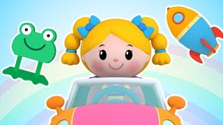 Driving in My Car  Mother Goose Club Nursery Rhymes [upl. by Aniram299]