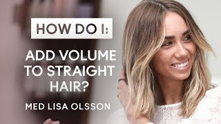 How do I add volume to straight hair [upl. by Daley922]