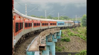 Mumbai To Madgaon  Full Journey  10103 CSMT  MAO Mandovi Express  Indian Railways [upl. by Vonnie]