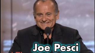 Joe Pesci Salutes Robert De Niro at AFI Life Achievement Award [upl. by Clifton]