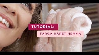 Färga håret hemma med Excellence  Tutorial  L’Oréal Paris [upl. by Klusek659]