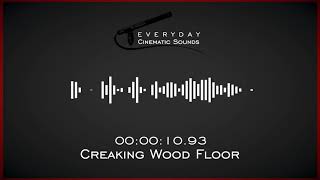 Creaking Wood Floor  HQ Sound Effects [upl. by Kalindi532]