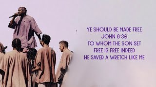 Kanye West  Selah Lyrics [upl. by Kalinda32]