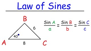 Law of Sines  Basic Introduction [upl. by Aketal]