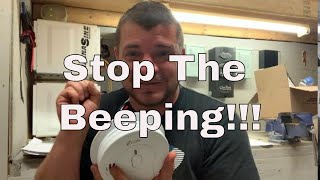 Smoke Alarm Wont Stop Beeping [upl. by Elliott]