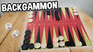 BACKGAMMON  Spielregeln TV Spielanleitung Deutsch [upl. by Nahtanod]