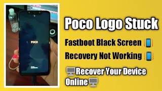 Fix Xiaomi Pocophone F1 Stuck on Boot Start screen logo [upl. by Aihsena678]