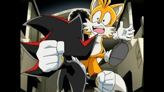 Sonic X Comparison Shadow Punches Tails Japanese VS English [upl. by Orelle185]