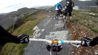 Antur Stiniog Downhill MTB Blue Run [upl. by Kassandra575]