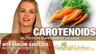 Carotenoids Benefits  Vitamin A Beta Carotene Supplement Review  National Nutrition [upl. by Mercer]