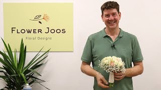 How To Make A Hand Tied Bridal Bouquet [upl. by Airod867]