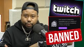 DJ Akademiks BANNED from Twitch Over Stream [upl. by Asare]