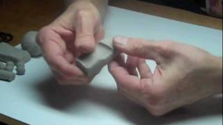 Learn Sculpting  Lesson 1  Clay Modeling [upl. by Skcirdnek]