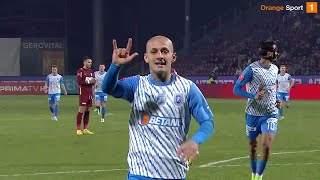 REZUMAT  CFR Cluj  Univ Craiova 12 Start nebun de playoff oltenii vin la 4 puncte de FCSB [upl. by Sherurd]