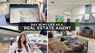 REALISTIC Day in the Life of a Real Estate Agent [upl. by Scribner703]