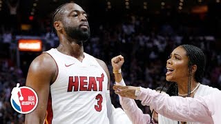 Dwyane Wade puts on a show in final game in Miami  76ers vs Heat  NBA Highlights [upl. by Odicalp]