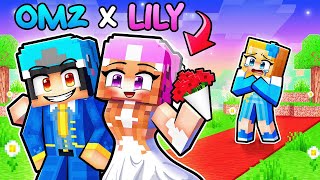 Omz MARRIED Lily In Minecraft [upl. by Nenerb]