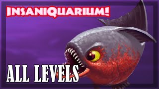 Insaniquarium  All levels  Full game [upl. by Eelytsirk]