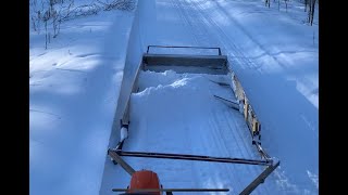 Snowmobile Trail Groomer [upl. by Atinuaj]