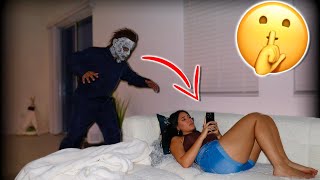 THE ULTIMATE SCARE PRANK ON GIRLFRIEND [upl. by Dailey568]