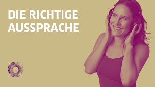 Richtige Aussprache auf Deutsch — Learn German with Ida  Ida erklärt A2B1 [upl. by Cestar]