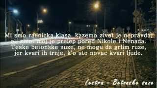 Lestra  Betonske suze [upl. by Vedette]