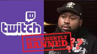 DJ Akademiks Permanently Banned from Twitch [upl. by Nylemaj343]