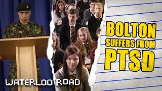 Bolton Smilie Suffers from PTSD MidAssembly  Waterloo Road [upl. by Ycniuqed]