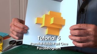 PopUp Tutorial 5  Parallelfolds Part 1 Parallelogram [upl. by Harald]