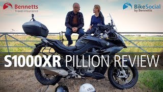 BMW S1000XR Pillion comfort review  The best touring motorcycle for couples [upl. by Stoeber]