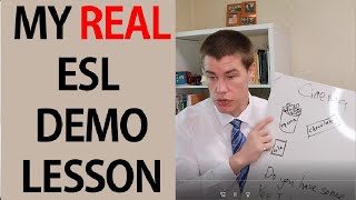 Real ESL Demo Lesson [upl. by Aube609]