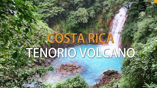 Rio Celeste Waterfall Parque Nacional Volcan Tenorio  Costa Rica [upl. by Ademla]