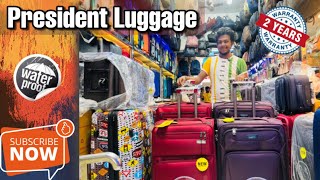 President Luggage Price in Bd  President Luggage Review 2022 [upl. by Cordy]