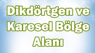 DİKDÖRTGENİN ve KARENİN ALANI Konu Anlatımı  5 Sınıf Matematik [upl. by Llenol]