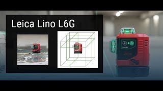 Leica Lino L6G Demo  Multiline laser Level [upl. by Nuriel]