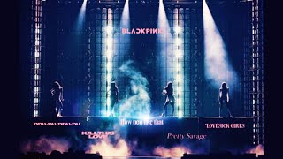 BLACKPINK  D4  KTL  HYLT  Pretty Savage  Lovesick Girls Awards Show Concept Performance [upl. by Sotsirhc]