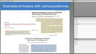 Writing an Effective Narrative Review [upl. by Suiratnod]