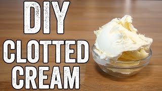 How to make clotted cream [upl. by Nilesoj]